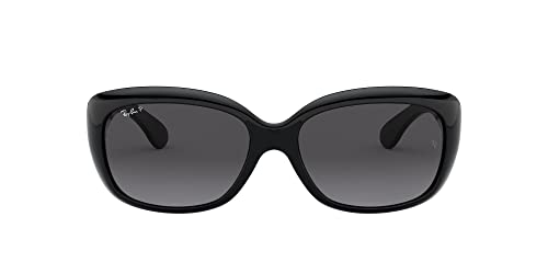 Ray-Ban Damen 4101 Brillengestelle, Schwarz (Shiny Black), 58