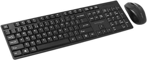 Kensington desktop-set value kabellos tastatur + maus schwarz