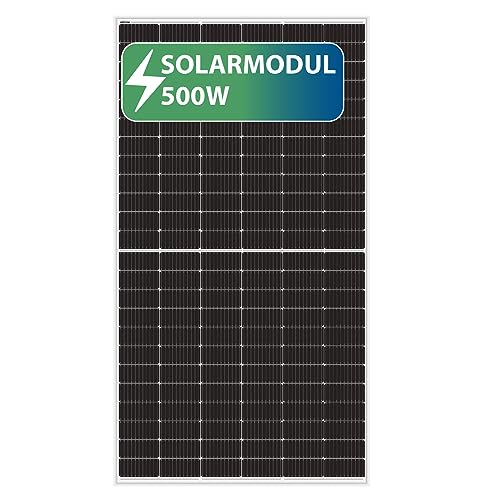 2x EPP 500 Watt M10 HIEFF Twin Mono Schwarz/Silber Solarmodul