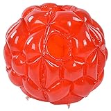 Guoshiy Bubble Bumper Balls, 23, 6 Zoll Faltbare Aufblasbare Buddy Sumo-Spielset für Kinder ODER Erwachsene, Riesiger Menschlicher Hamster-Knocker-Ball-Körper Zorb-Ball Kinder-Team-Spiele Im F