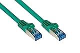 Good Connections Cat. 6 Ethernet LAN Patchkabel mit Rastnasenschutz RNS, S/FTP, PiMF, PVC, 250Mhz, Gigabit-fähig (10/100/1000-Base-T Ethernet Netzwerke), für Patchfelder, Patchpanels, Switch, Router, Modems, transparent, 15m