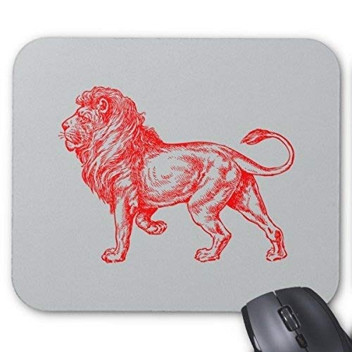(dauerhafte Präzise Gemeinsame Mousepad) Allgemeiner Brauch - Maus - Gaming Mouse Pad Red Lion - Mousepad