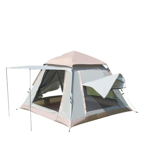 Zelt aufblasbar Vierseitiges Außenzelt for Familien, Ultraleichtes, Vollautomatisches, Schnell Zu Öffnendes Außenzelt, Strandcampingzelt Camping Tent (Color : G, Size : A)