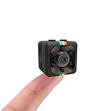 Mini Kamera SQ11 Kamera HD Camcorder SQ8 SQ9 Upgrade Nachtsicht Mini Cam 1080 P Sport Mini DV Voice Video Recorder (Schwarz)