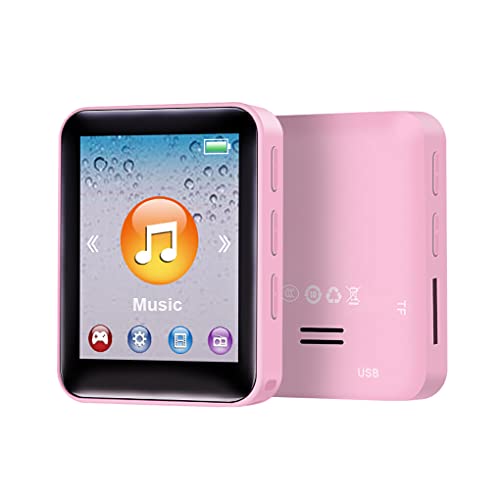 MP3-HIFI-TF-Karten-Videowiedergabe mit schnell aufladbarem MP4-Musikplayer für den Innen- und Außenbereich, Rosa, 16G
