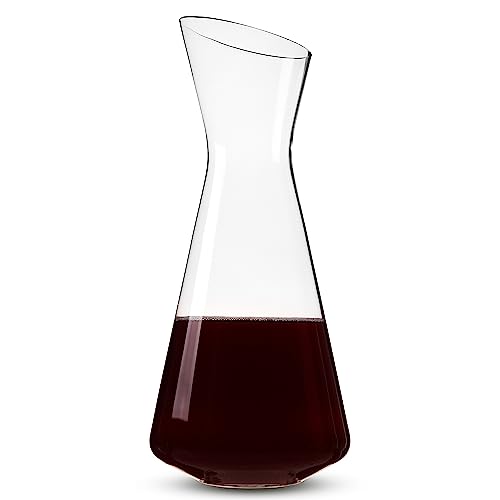 Spiegelau & Nachtmann Dekanter 1 Liter, Karaffe für Wasser & Wein, Spiegelau Style, Kristallglas, Spülmaschinenfest
