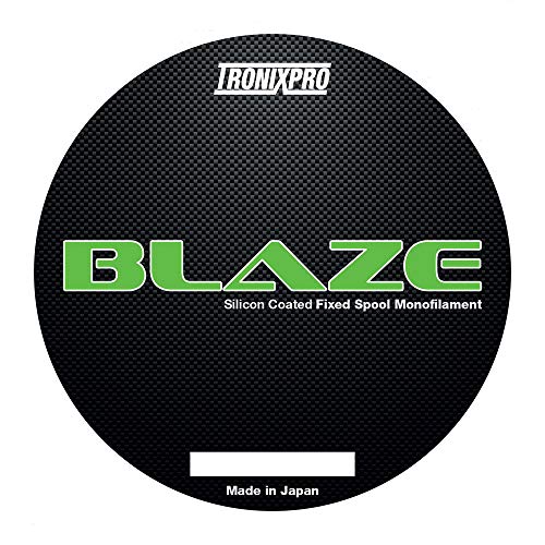 Tronixpro Blaze Fixed Spool Line Angelschnur, Gelb, 0,33 mm, 1000 m, 0.33mm, 17.7lb, 1000m