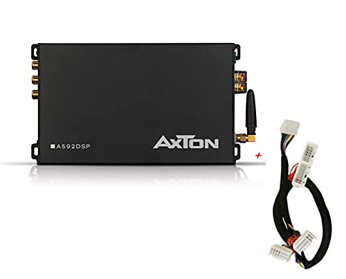 Axton A592DSP Verstärker mit Plug & Play Adapter Kompatibel für Alfa, Audi, BMW, Ford, Honda, Hyundai, Kia, Mazda, Mercedes, Opel, Peugeot, Renault, Seat, Skoda, Toyota, VW usw.