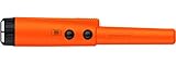 Deteknix Pin-Pointer Metal Detector Xpointer Orange with Ratio Audio/Vibration Indication
