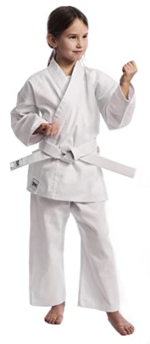 IPPONGEAR Unisex – Erwachsene Club 2 Karate Gi Karateanzug, weiß, 180