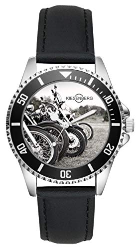 Geschenk für Motorrad Biker Motorcycle Fans Fahrer Kiesenberg Uhr L-2553