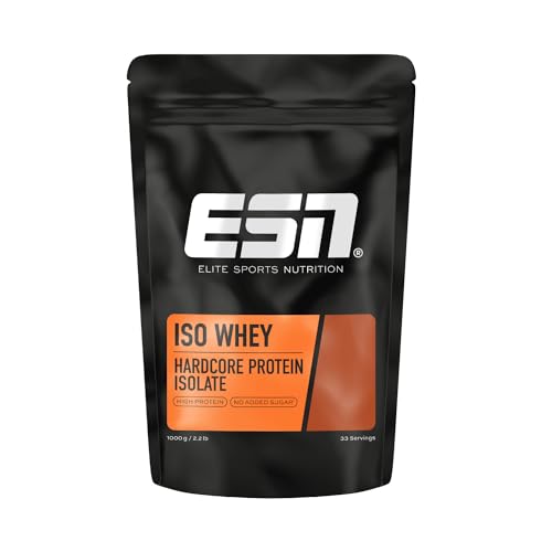 ESN IsoWhey Hardcore Protein, Strawberry, 1kg