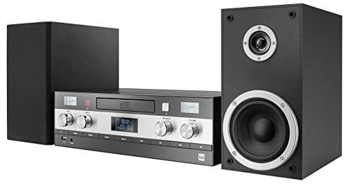Dual DAB-MS 130 Stereoanlage AUX, Bluetooth®, CD, DAB+, UKW, USB, 2 x 25 W Schwarz