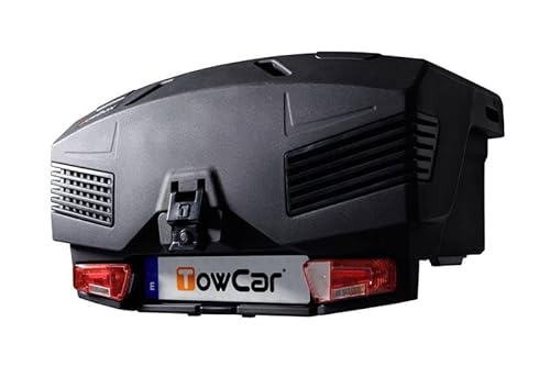 TowBox EVO Urban Gepäckbox für Anhängerkupplung | Transportbox | Gepäckträger - 1200 x 670 x 650 (Urban Black)