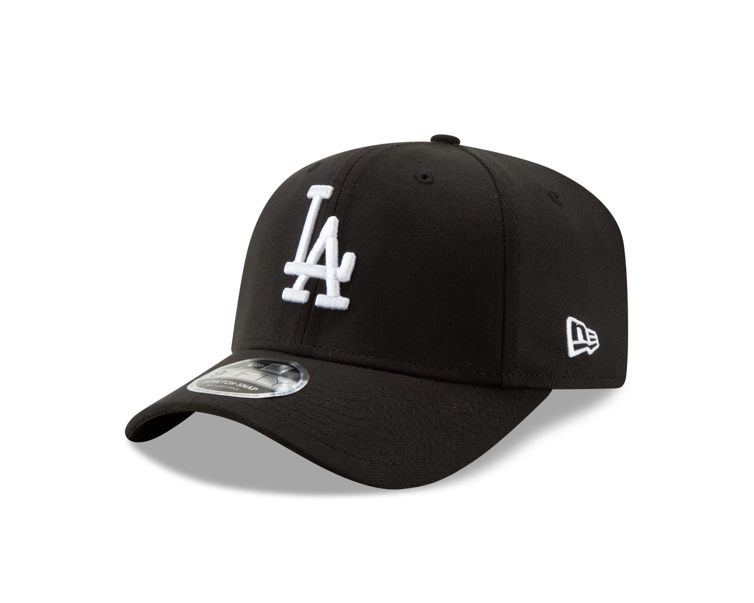 New Era Los Angeles Dodgers MLB Classic Black 9Fifty Stretch Snapback Cap - S-M (6 3/8-7 1/4)