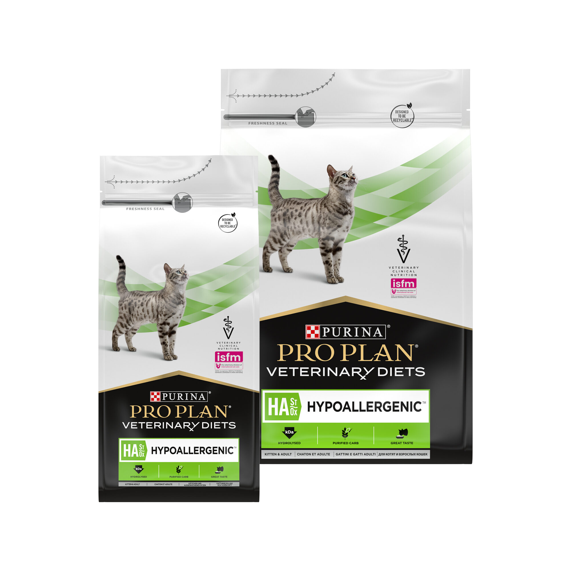 Purina Pro Plan Veterinary Diets Feline HA ST/OX - Hypoallergenic - 3,5 kg