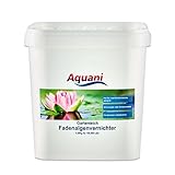 Aquani Fadenalgenvernichter Gartenteich 5.000g Algenmittel zum effektiven entfernen von Fadenalgen im Teich auch ideal als Algenvernichter/Teichpflege für Koi und Schwimmteich mit Algen geeignet