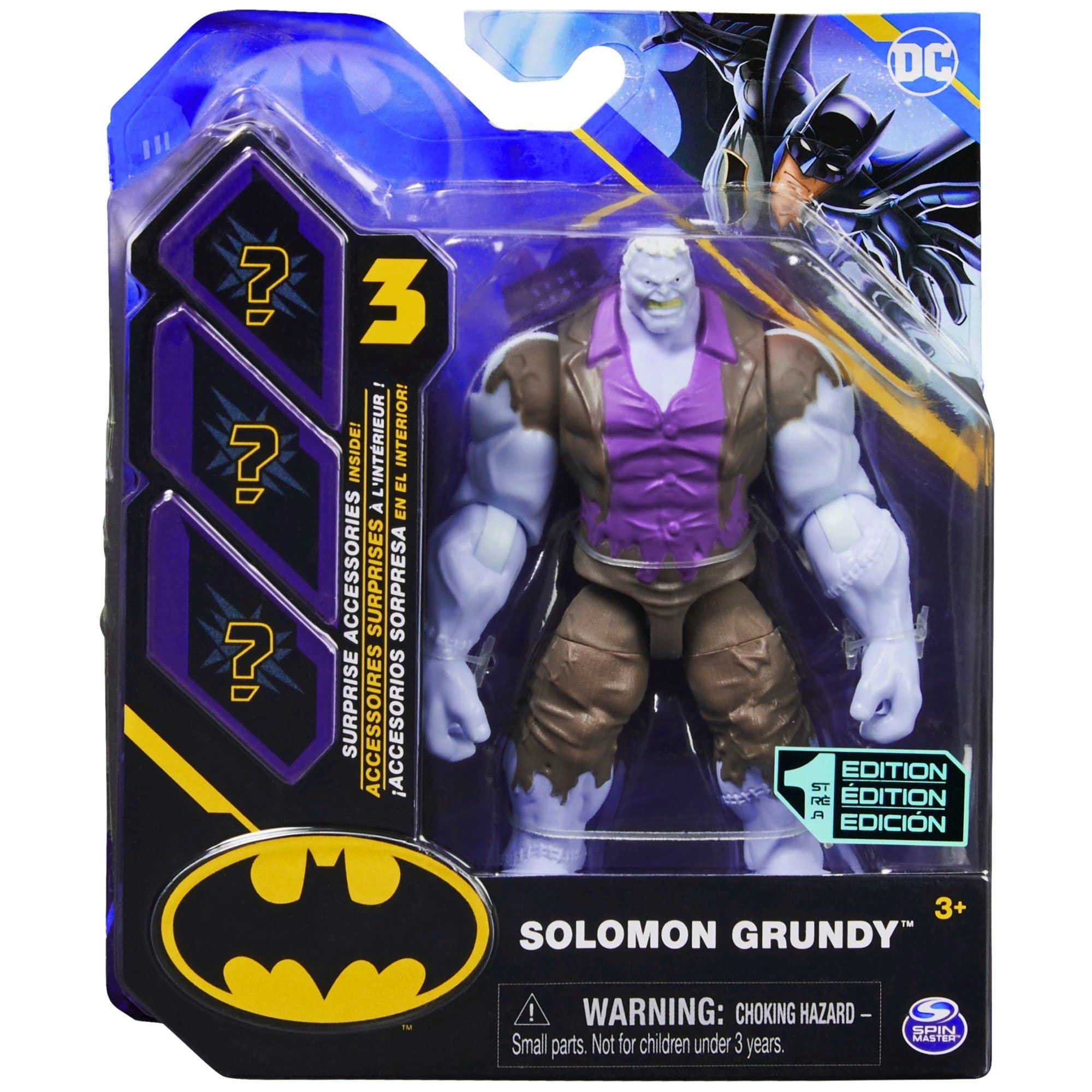 Spin Master Batman Solomon Grundy Actionfigur 10 cm + 3 Überraschungen