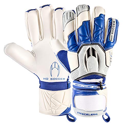 HO Soccer Protek Negative Blue Spark Torwarthandschuhe Unisex Erwachsene Einheitsgröße blau/weiß