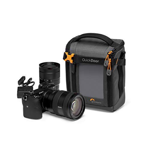 Kameratasche Lowepro GearUp Creator Box Medium II für spiegellose oder DSLR-Kamera mit Zugriff über QuickDoor und anpassbaren Fachteilern für spiegellose Kameras wie Sony α6500 - LP37347-PWW