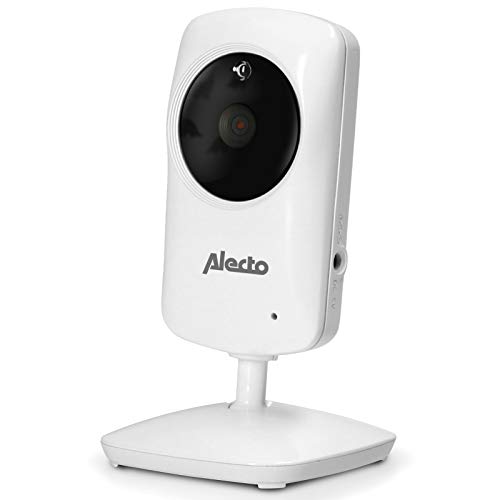 Alecto DVM-64C Alecto DVM-64C zusätzliche schwenkbarer Kamera für Alecto DVM-64 Funk Babyphone, weiß