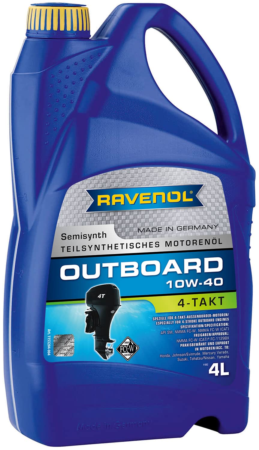 RAVENOL Outboardoel 4T SAE 10W-40