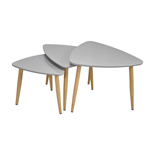 Zons Tisch, grau, 60x58xH43.5cm