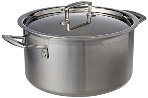 Le Creuset 3-Ply Stainless Steel Deep Casserole - 24 cm, Ohne Deckel