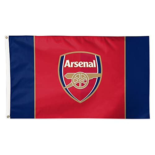 Arsenal FC einseitige Deluxe-Flagge, 90 x 150 cm