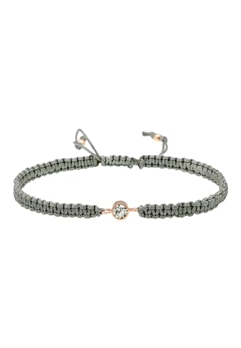 Elli Armband Solitär Knoten Swarovski Kristalle 925 Silber