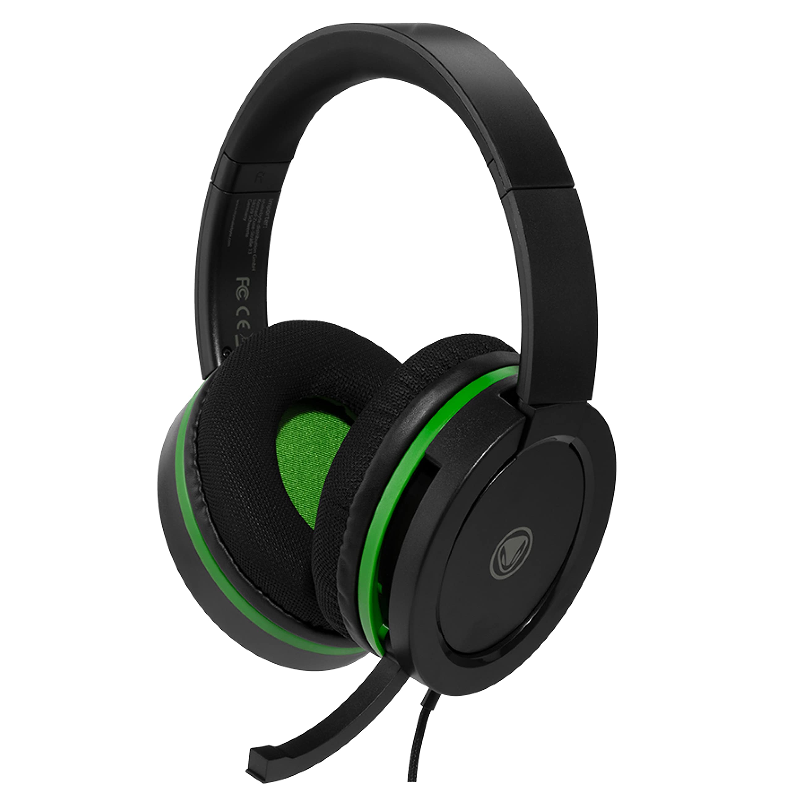 snakebyte Xbox One HEADSET X PRO - Stereo Gaming Headset mit Mikrofon für die XBOX One / XBOX One X, 3,5mm Audio Stecker, kompatibel mit PC, PS4, VOIP, Telefonkonferenzen, VideoCall, Skype, Zoom, uvm