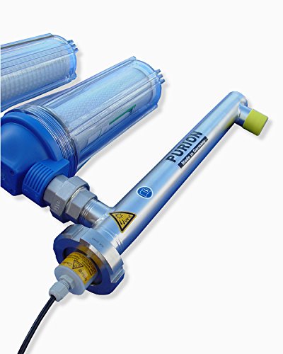 PURION 1000 UV-Anlage Starter Paket Autark mit 12V Desinfektion und Filtrierung von Trinkwasser (PURION 1000 Starter 12V)