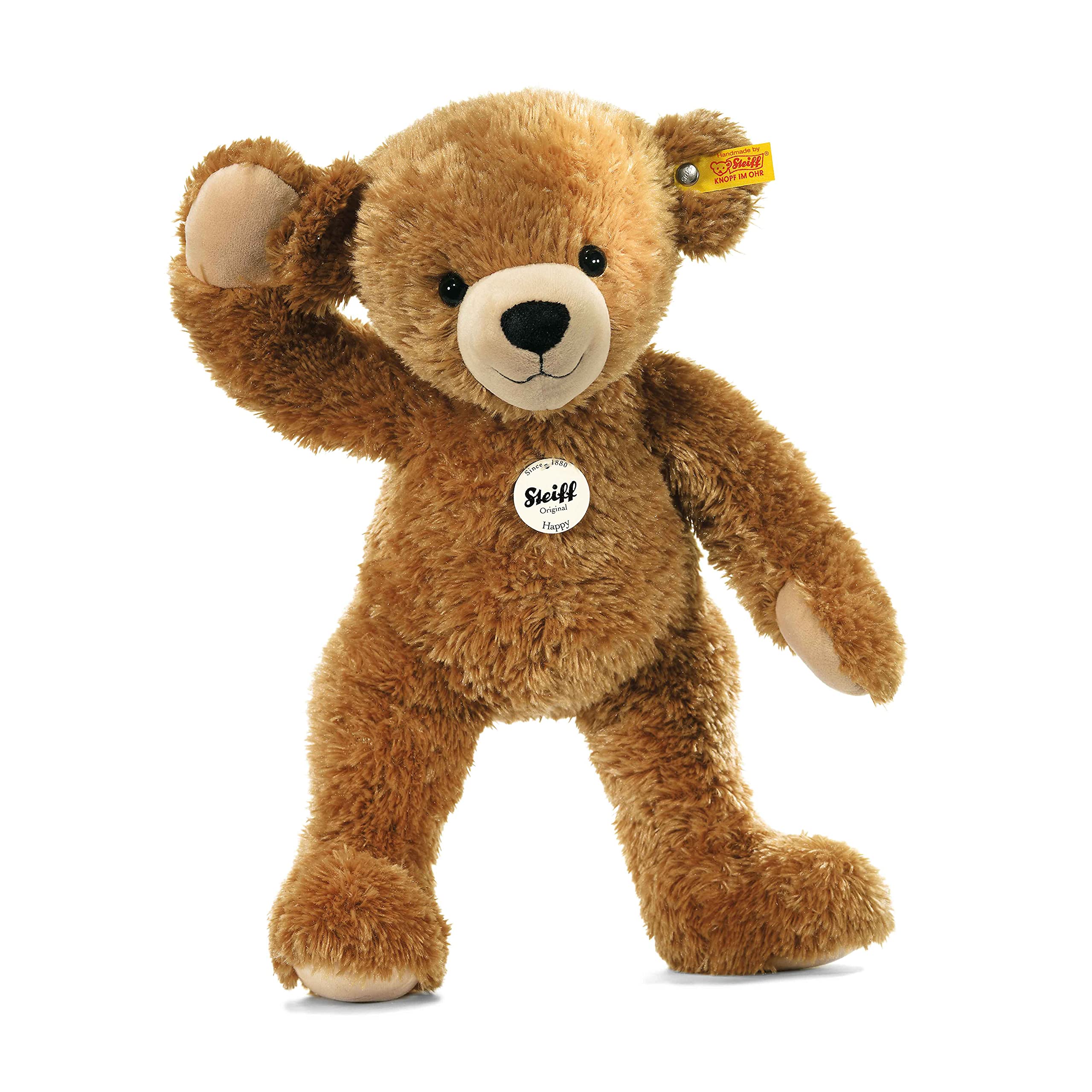 Steiff 012662 28 Hellbraun Teddy Happy Teddybär, 28 cm