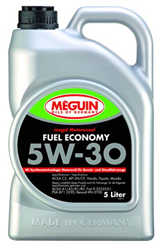 Meguin P002065 9441 Motoröl Megol Motoröl Fuel Economy SAE 5W-30, 5 L