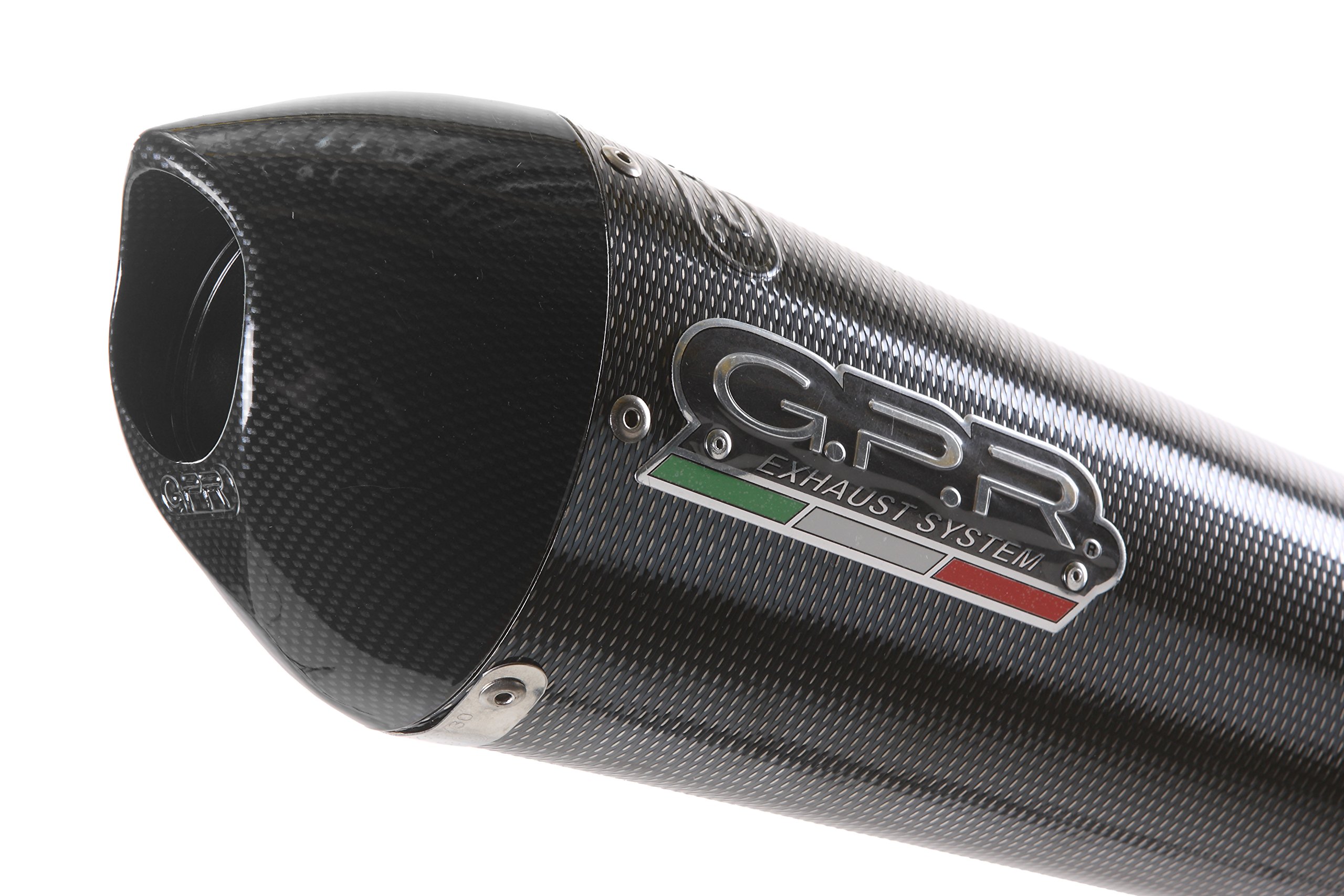 GPR Auspuff Endkappe – Yamaha YZF 1000 R1 2004/06 HOMOLOGATED Mid Full Exhaust System with Silencer with Catalyst by GPR Exhaust Systems der EVO Poppy Line