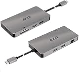 Club 3D USB 3.2 GEN1 USB 3.2 Gen1 Typ-C 8-in-1 Hub PD Charging, CSV-1593