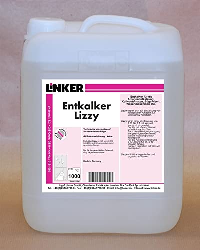Linker Chemie professioneller Entkalker Lizzy Küche Waschmaschinen 10,1 Liter Kanister | Reiniger | Hygiene | Reinigungsmittel | Reinigungschemie |