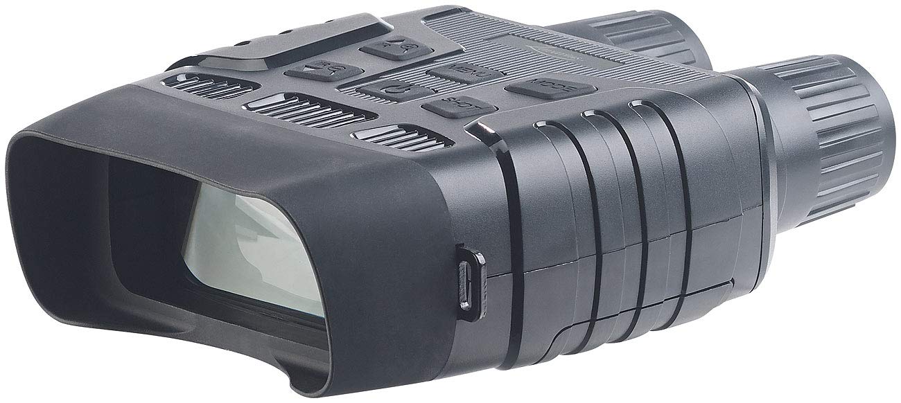 Zavarius Fernglas mit Kamera: Nachtsichtgerät binokular mit HD-Videokamera, bis 700 m IR-Sichtweite (Fernglas mit Kamera und Nachtsicht, Nachtsichtgerät mit Kamera, Überwachungskamera)