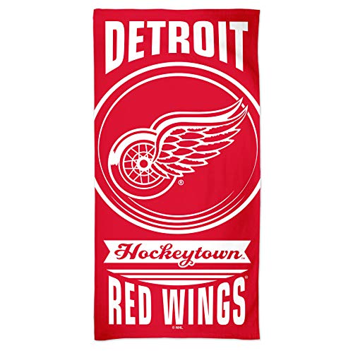 NHL Badetuch Detroit Red Wings Handtuch Strandtuch Towel 150x75cm