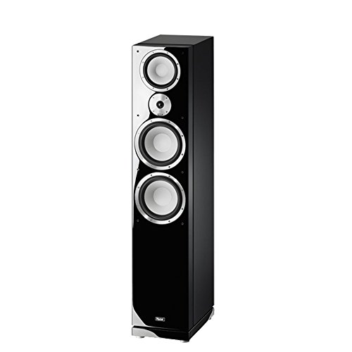 Magnat Quantum 759 I 3 Wege-Standlautsprecher mit hochwertigem HiFi-Sound I Elegante Lautsprecherbox mit Doppelbass – Schwarz Piano/seidenmatt