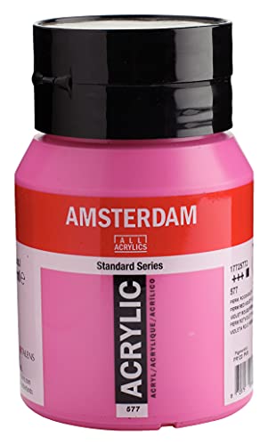Amsterdam Acrylfarbe500ml,Permanentrotviolett hell [Spielzeug]