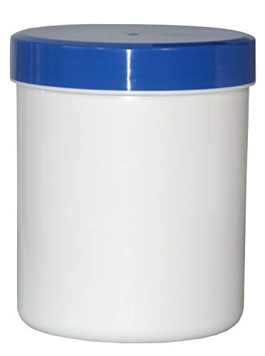 20 Salbendosen Salbenkruken 300 g 375 ml Deckel Blau Salbendöschen