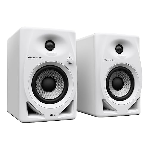 Pioneer DJ DM-40D-W 10,2 cm Desktop Aktiv Monitor Lautsprecher - Weiß