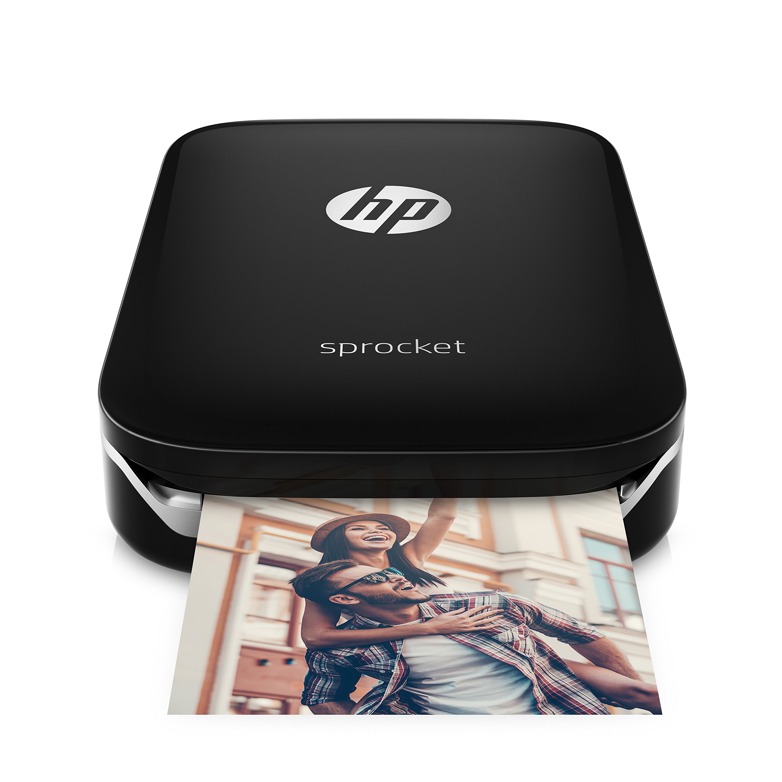 HP Sprocket, tragbarer Sofortbilddrucker Drucker 0.0 Schwarz
