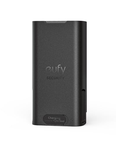 eufy Security Rechargeable Battery Pack with USB-C, Quick-Release Battery Pack, Long-Lasting Backup Power, 6,500 mAh Capacity, Easy to Install and Remove, Compatible with eufy Video Doorbell E340