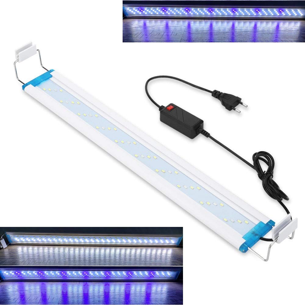 ZooPaul LED Aluminium Aufsatzleuchte 100cm weiß blau Aquarium Terrarium Lampe Leuchte