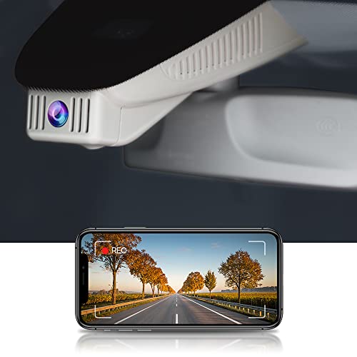 Fitcamx Dashcam 4K Passend für Mercedes-Benz GLC C-Klasse(Modelle 6251), 2160P Autokamera UHD Video WiFi, OEM Benz Zubehör, G-Sensor, Super Nachtsicht, Loop-Aufnahm, WDR Dasch-cam, mit 64-GB-Karte