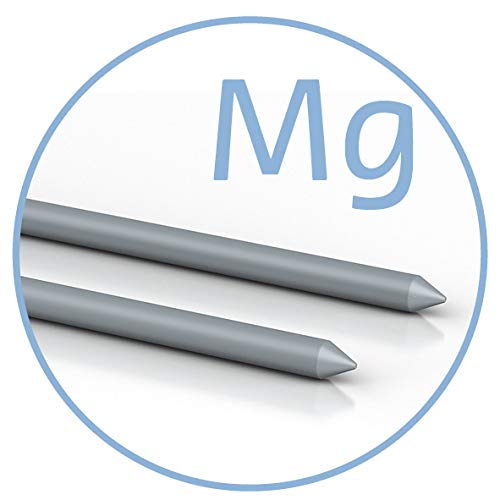 Colloimed Magnesium-Elektroden 1 Paar 3mm x 80mm für Medionic Ionic-Pulser (Magnesium 3x80)
