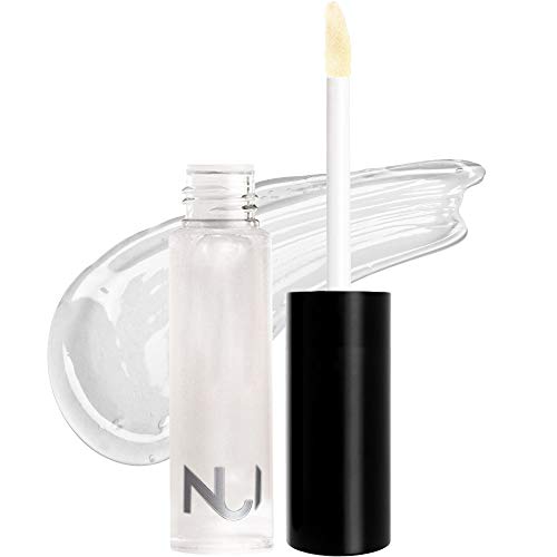 NUI Cosmetics Natural Lipgloss 1 AKENEHI - Naturkosmetik vegan natürlich glutenfrei Make Up- transparenter Lip gloss mit glossy, glänzendem Finish