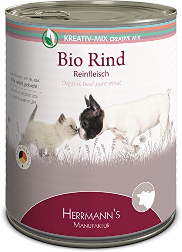 Herrmanns Bio Rind 100 Prozent, 6er Pack (6 x 800 g)